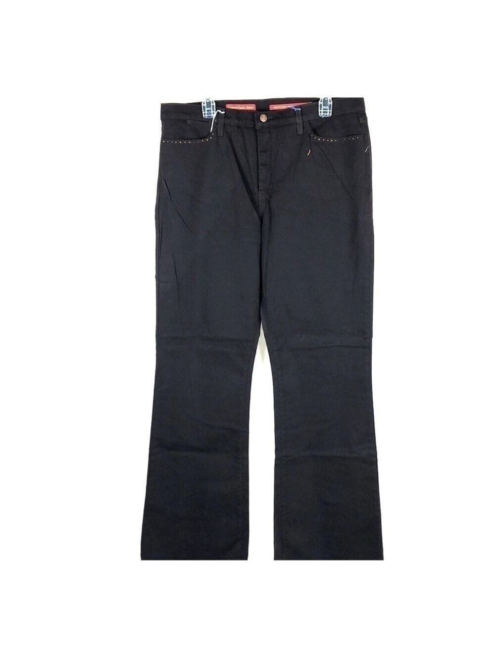 Bnwt- NYDJ 458BR St. Leg Trousers Jean Rhinestones
